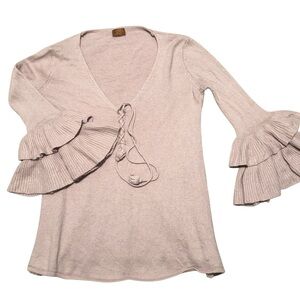 POL Rose Pink Tunic Sweater